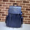 Gucci  Medium Backpack Full Blue