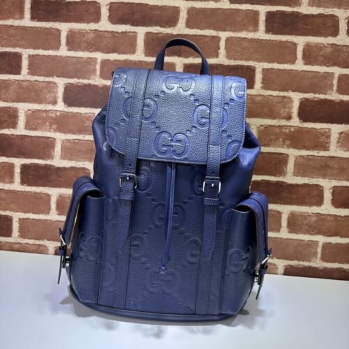 Gucci  Medium Backpack Full Blue