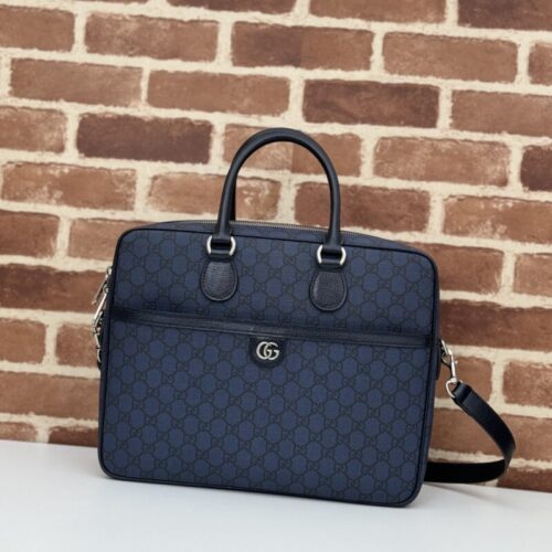 Gucci  Crossbody Briefcase Blue