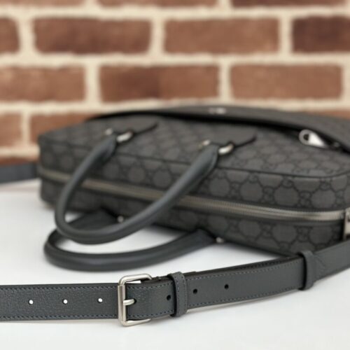Alternative view of Gucci  Crossbody Briefcase Grey