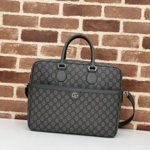 Gucci  Crossbody Briefcase Grey