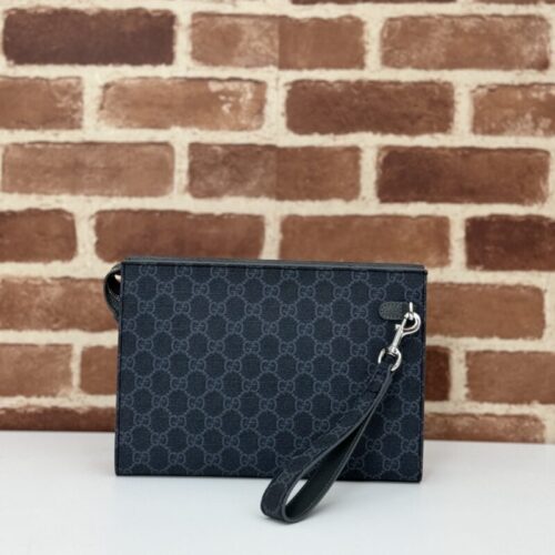 Gucci  GG Canvas Pouch Blue
