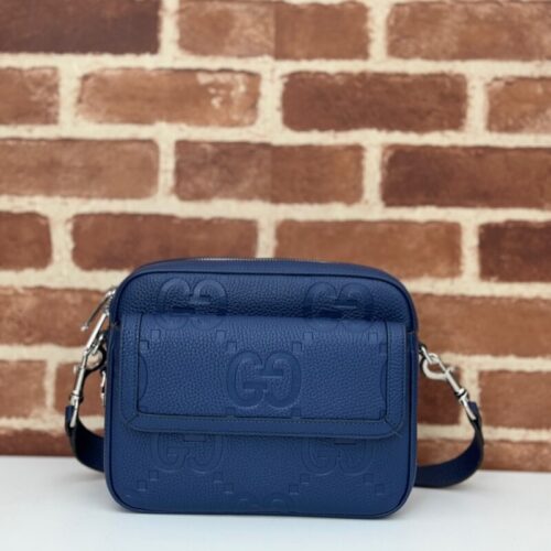 Gucci Jumbo GG Crossbody Blue
