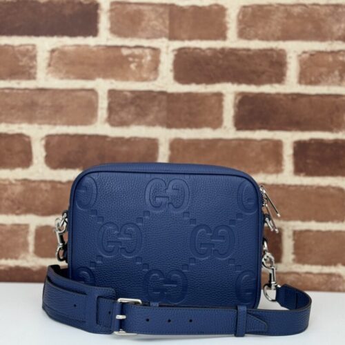 Alternative view of Gucci Jumbo GG Crossbody Blue