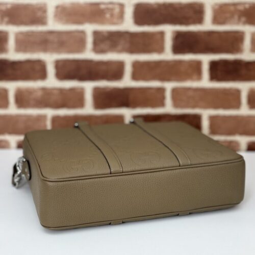 Alternative view of Gucci  Briefcase GG Leather Brown