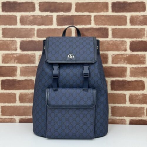 Gucci Large Ophidia Backpack Blue