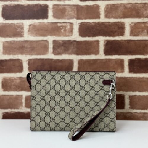 Gucci  GG Canvas Pouch Beige