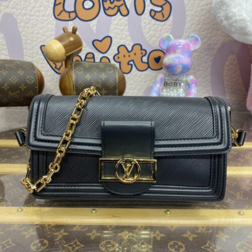 LV Dauphine East West Black