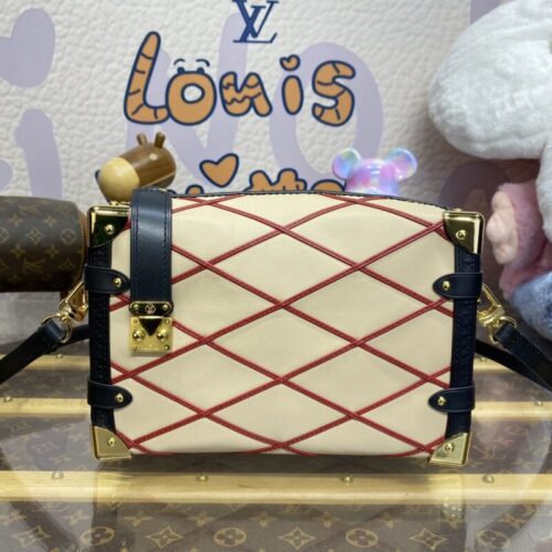 LV Side Trunk Beige