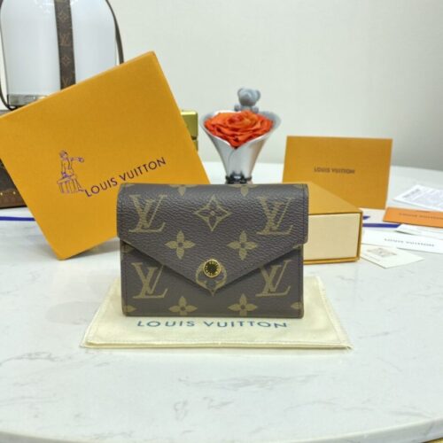 LV Victorine Wallet Brown