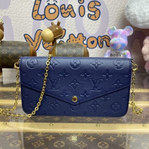 LV Félicie Pochette Dark Blue