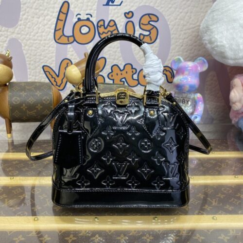 LV Alma BB Black Patent