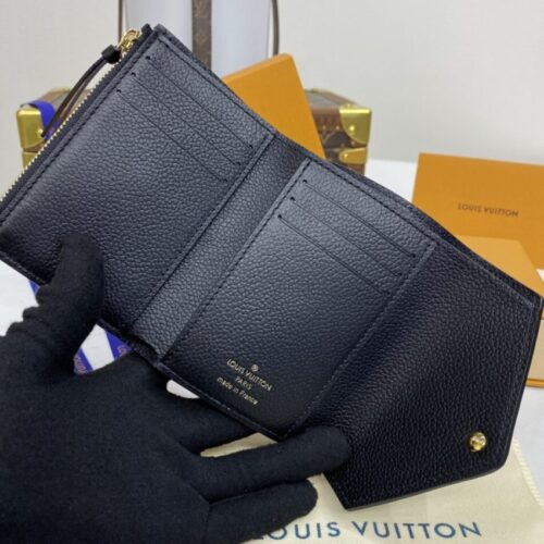 Alternative view of LV Victorine Wallet Black