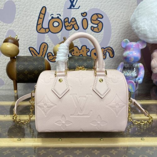 Alternative view of LV Speedy Bandouliere 20 Pink