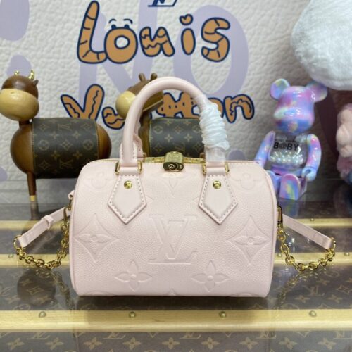 LV Speedy Bandouliere 20 Pink
