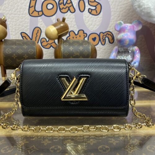 LV Twist West Pochette Black