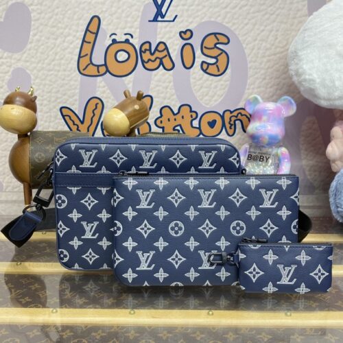 Alternative view of LV Trio Messenger Blue&White