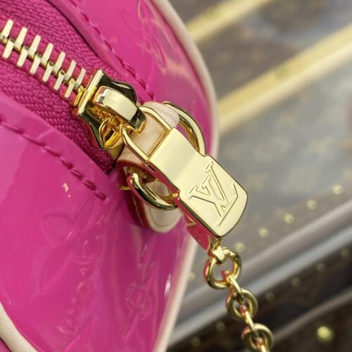 Alternative view of LV Speedy Nano Pink Patent