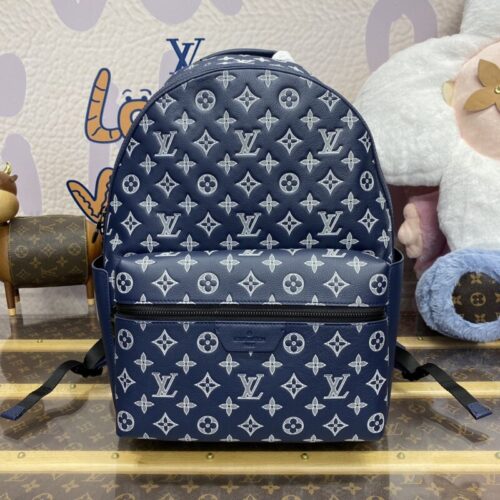 LV Discovery Backpack Blue