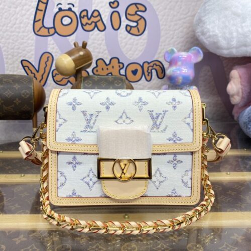 LV Dauphine Mini Light Blue
