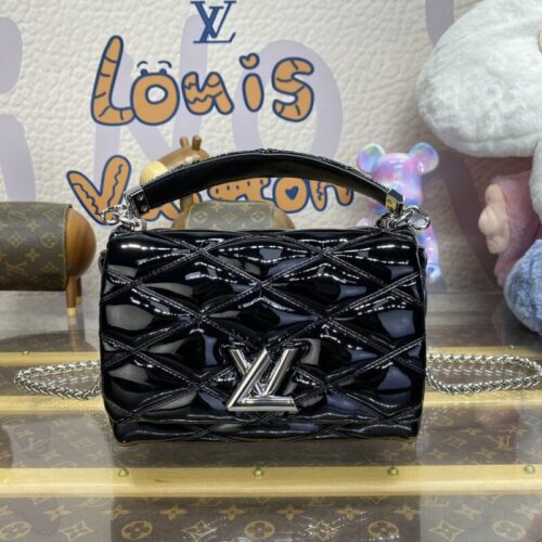 LV Go-14 Black Patent