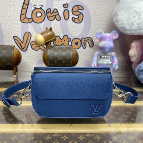 LV Pilot Wearable Wallet Blue