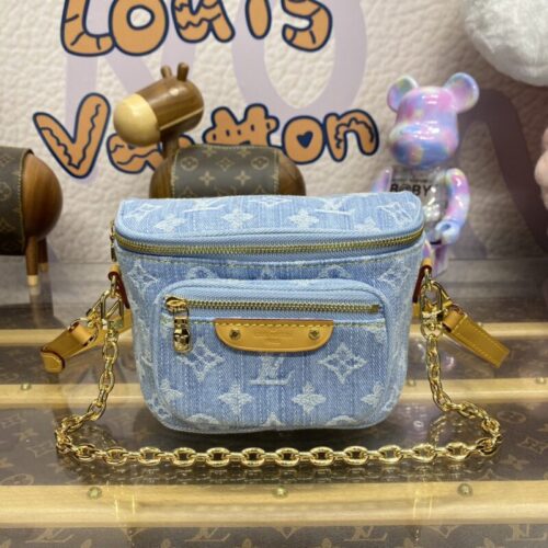 LV Bumbag Mini Denim