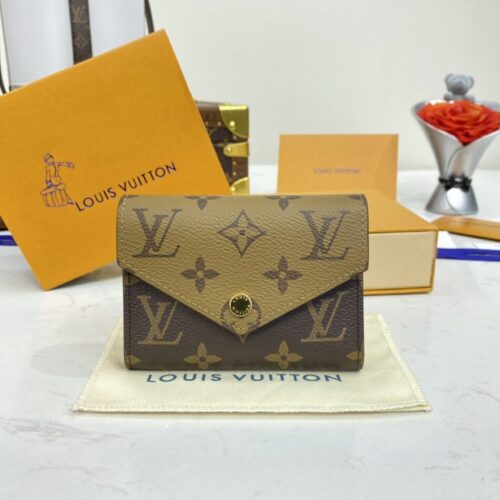 LV Victorine Wallet Light Brown