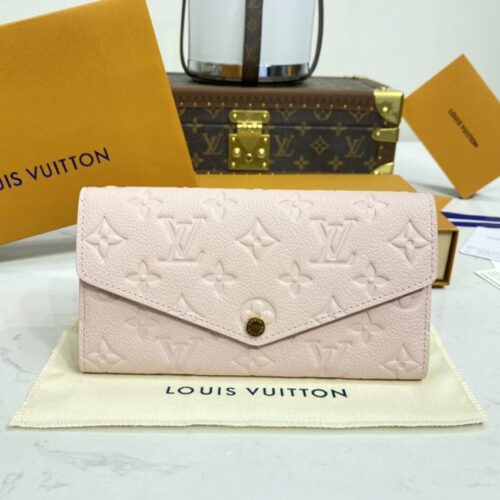 LV Sarah Wallet Pink