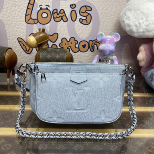 LV Multi Pochette Accessoires Light Blue