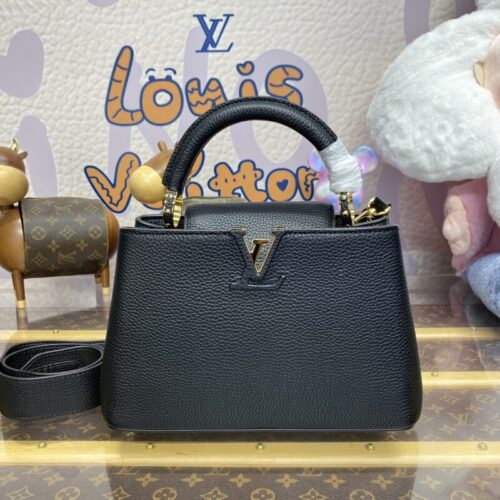 Loius Vuitton Capucines Full Black