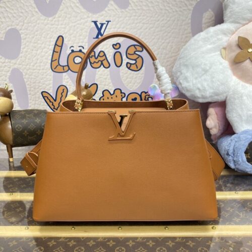 Loius Vuitton Capucines Brown Large