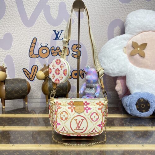 LV Multi Pochette Accessoires Orange