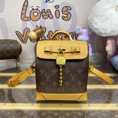 LV Steamer Brown