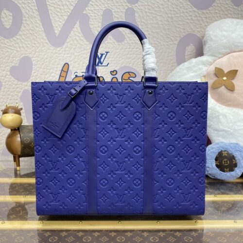 LV Sac Plat 24H Blue