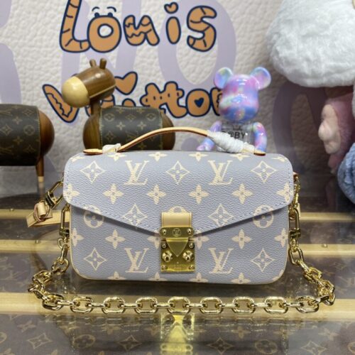LV Pochette Metis East West Grey
