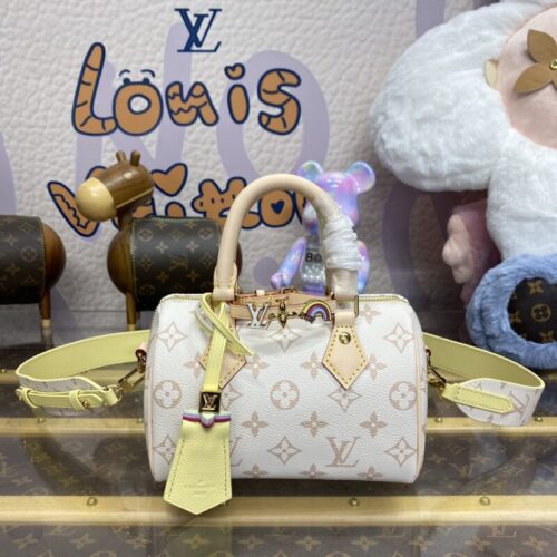 LV Speedy 18 Beige