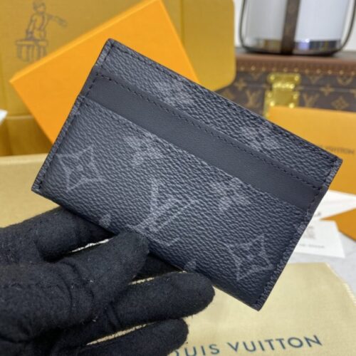 LV Card Holder Black