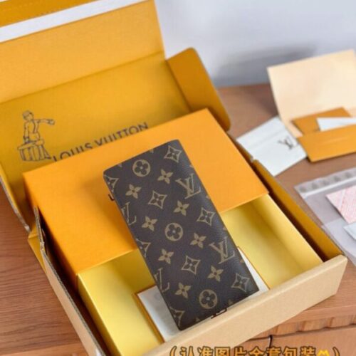 LV Brazza Wallet Brown