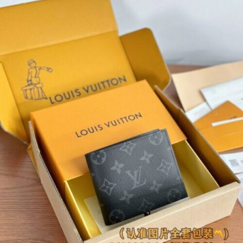 LV Marco Wallet Black