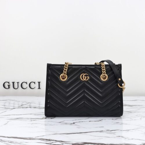 Gucci  GG Marmont Tote Black