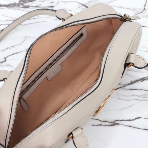 Alternative view of Gucci  Marmont Small Top Handle White