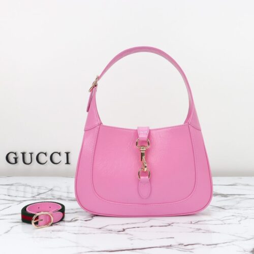Gucci G Jackie Small Patent Pink
