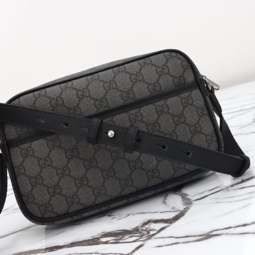 Alternative view of Gucci GG Mini Shoulder Bag Grey  2024