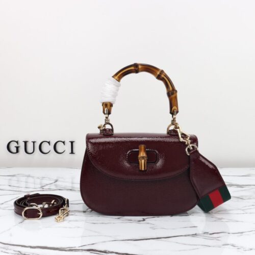 Gucci  Bamboo 1947 Bordeaux