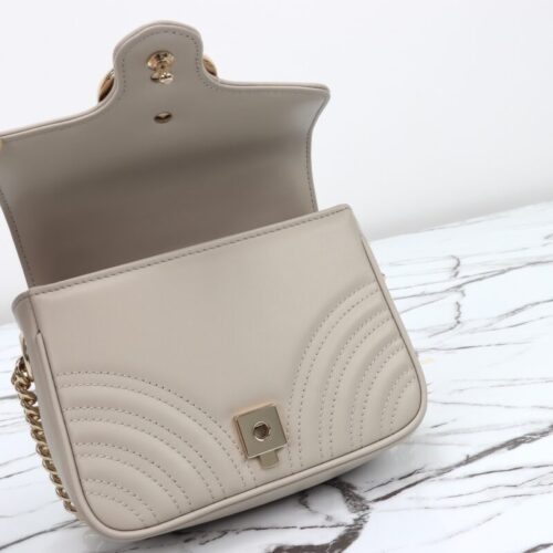 Alternative view of Gucci  Marmont Mini Top Handle Beige