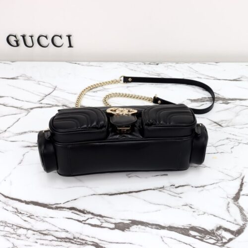 Alternative view of Gucci Marmont 2.0 GG Shoulder Bag Black