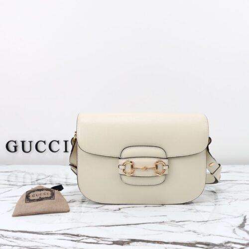 Gucci  G 1955 Horsebit White