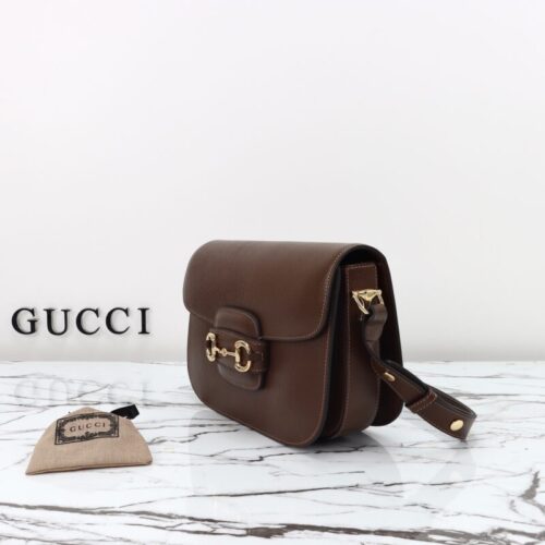 Alternative view of Gucci  G 1955 Horsebit Brown