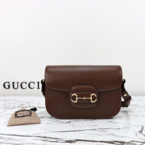 Gucci  G 1955 Horsebit Brown